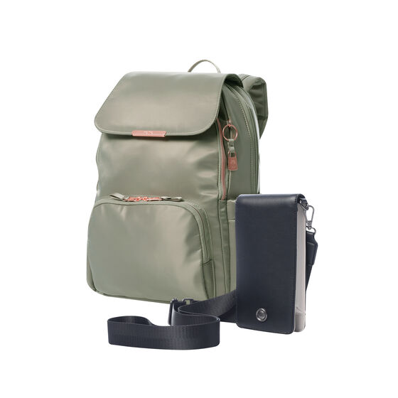 Kit mochila + porta-móvil Desert Taupe/Black image number 1